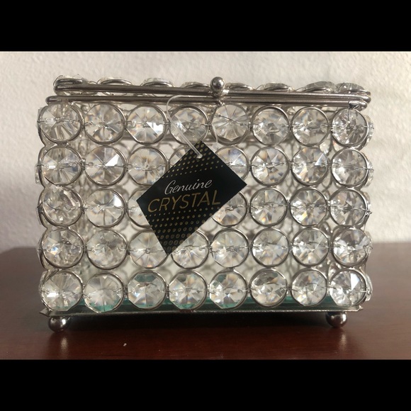 Glam Crystal Stone Jewelry Box - Picture 4 of 7